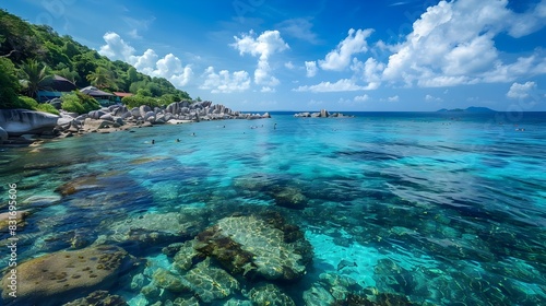 Mesmerizing Snorkeling Getaway in the Crystal Clear Waters of a Tropical Island