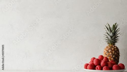 fruit on a wooden background