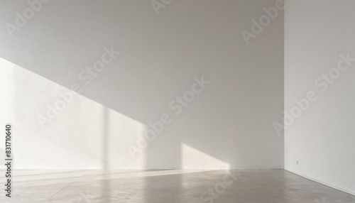empty room with walls
