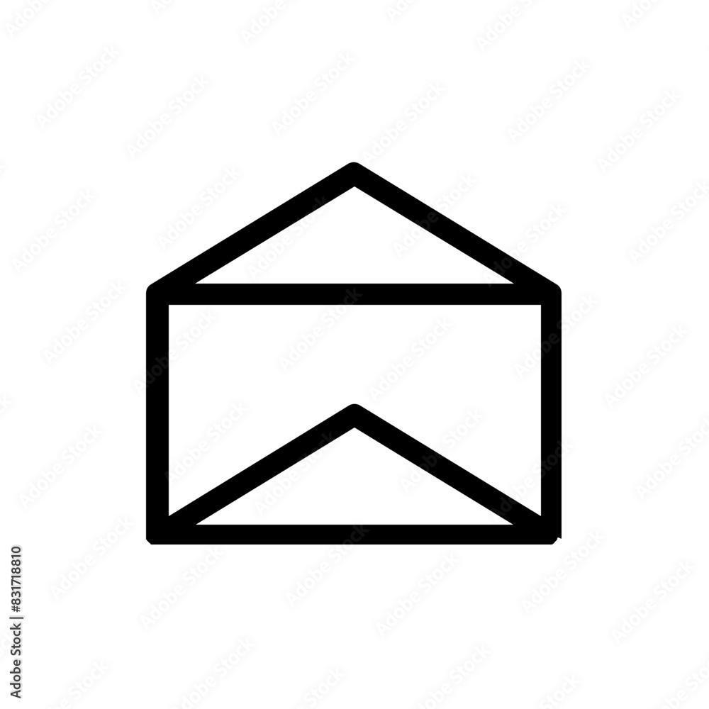 Envelope Education line icon Envelope Education line icon