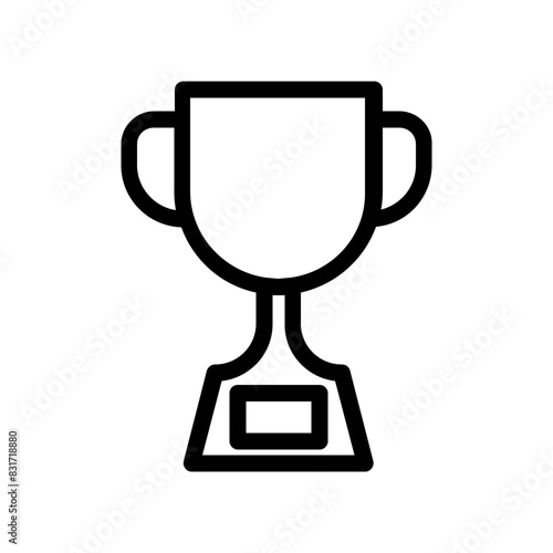 Trophy Education line icon