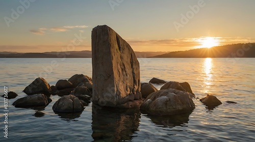 sunset over the sea