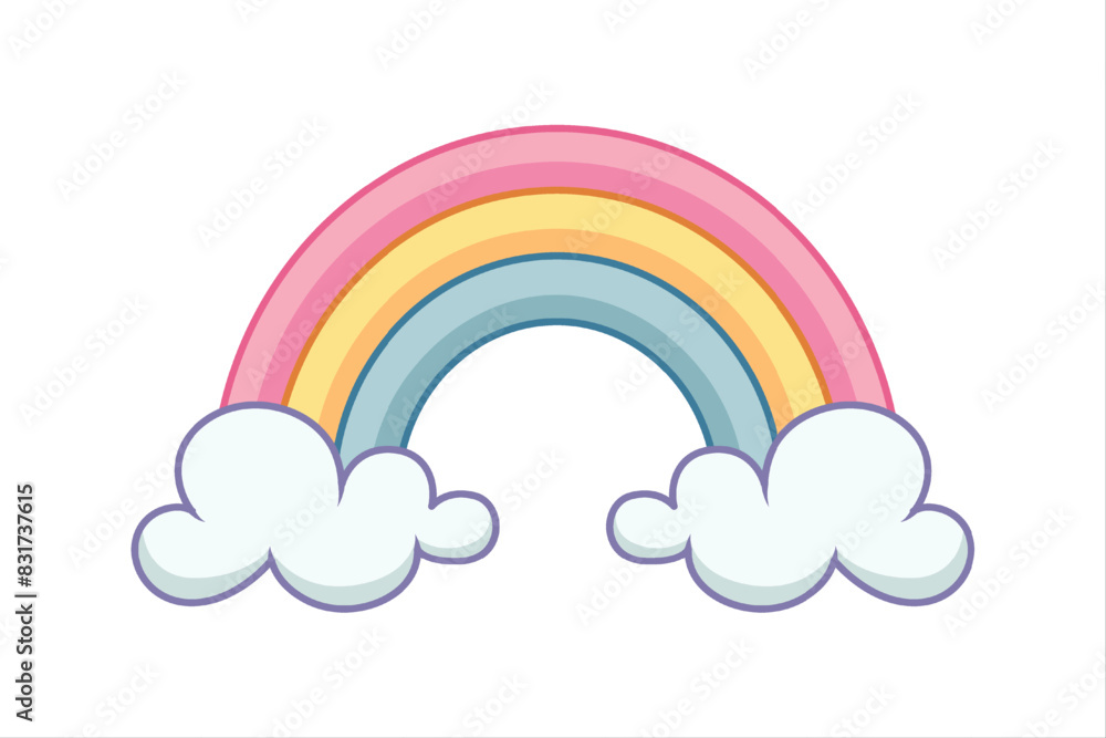 Easter Day Flat Sticker Design Easter Day Flat Sticker Design