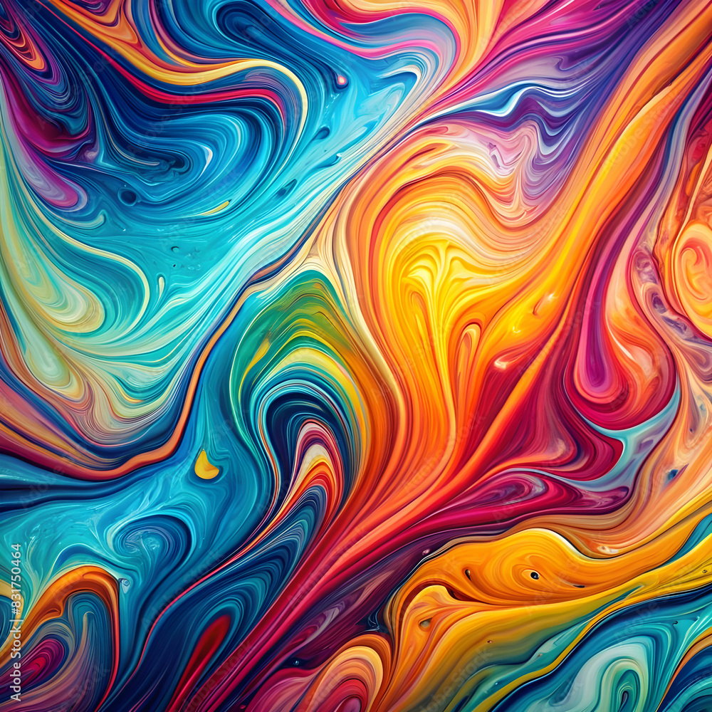 Obraz premium abstract colorful background wallpaper mixing