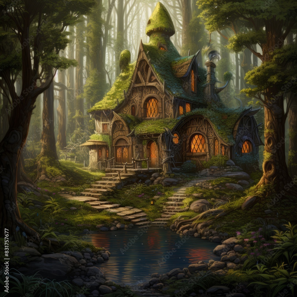 Mystic Woodland Dwelling A Fairytale Escape