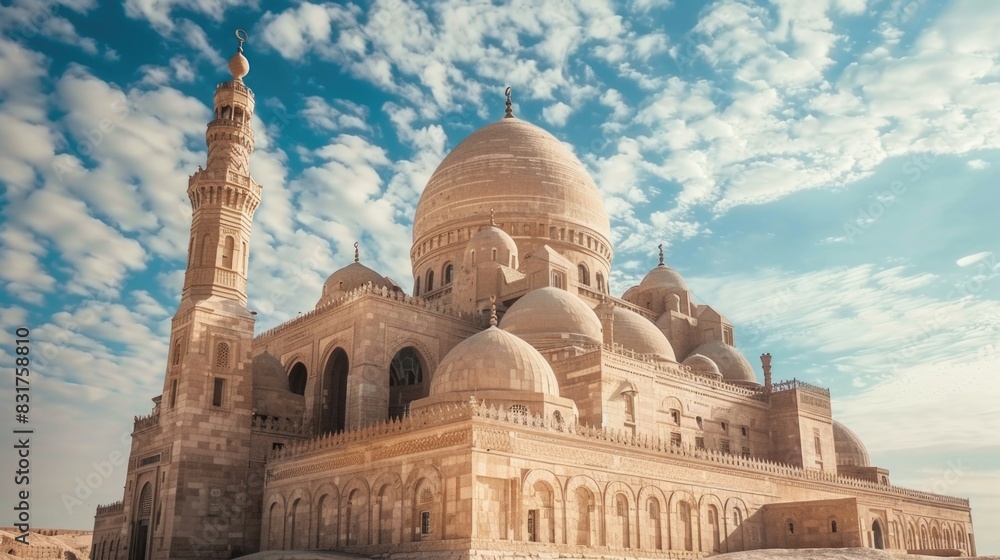 Obraz premium Historical Landmarks: Iconic monuments and architectural wonders around the world