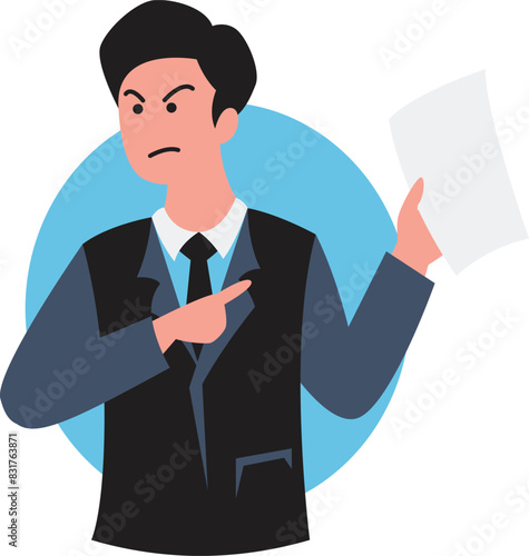 People portraits of businessmen and businesswomen, men and women face avatars isolated , flat vector illustration
