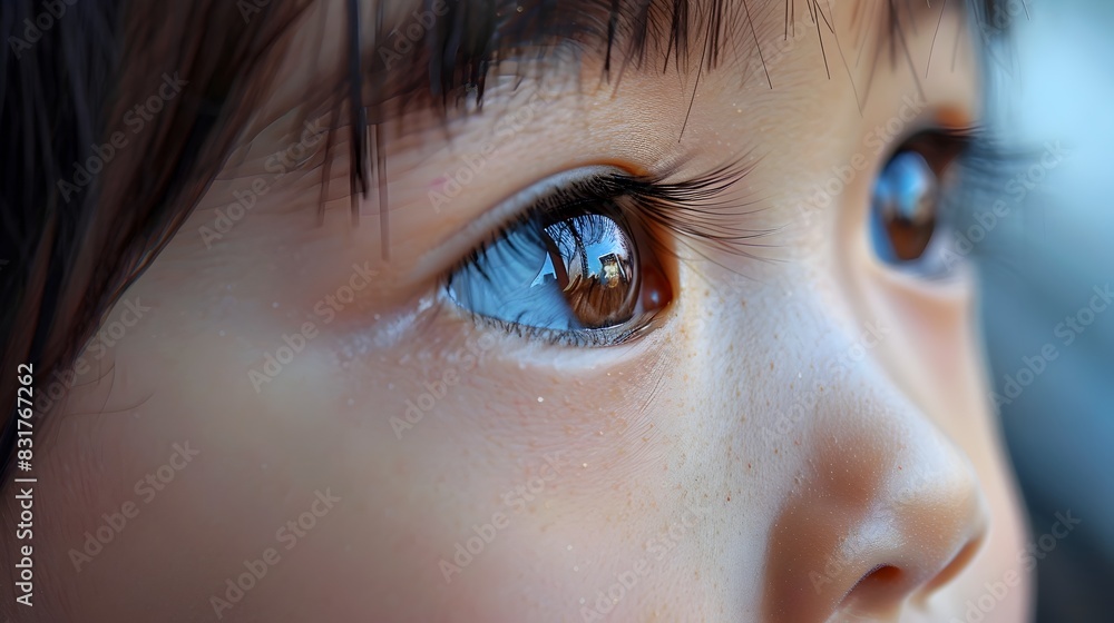 Curious Chinese Child A Gaze Filled with Cultural Curious Chinese Child A Gaze Filled with Cultural