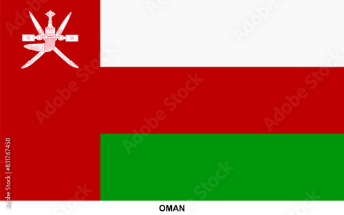 Flag of OMAN, OMAN national flag