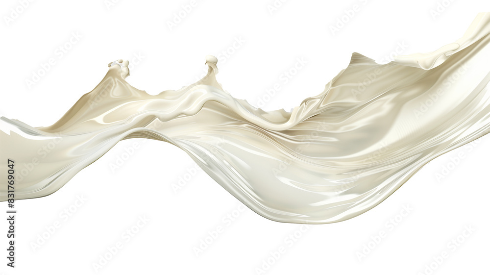 Create an image of clear coconut syrup cascading in a thin flow, forming a smooth trail, isolated on white and transparent backgrounds, PNG Create an image of clear coconut syrup cascading in a thin flow, forming a smooth trail, isolated on white and transparent backgrounds, PNG