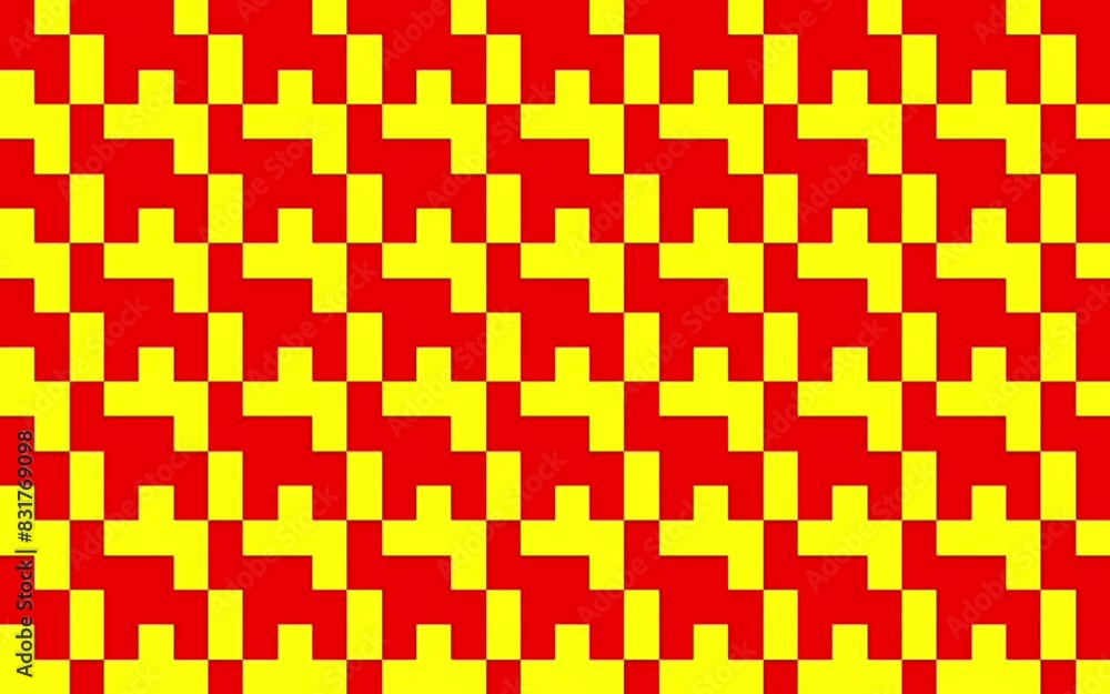 Abstract art line yellow and red. Abstract art line yellow and red.