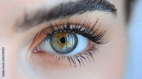 Captivating CloseUp of a Brazilian Eye in High Definition