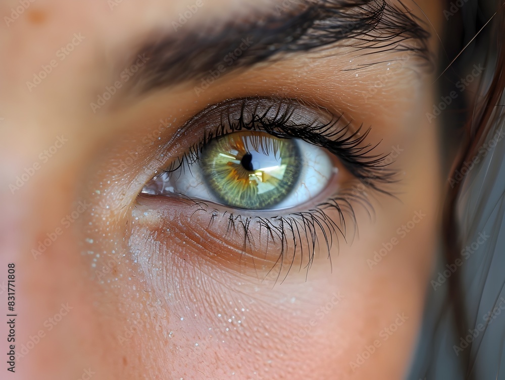 Fototapeta premium Captivating Gaze of a Spanish Heritage A Tale of Cultural Identity