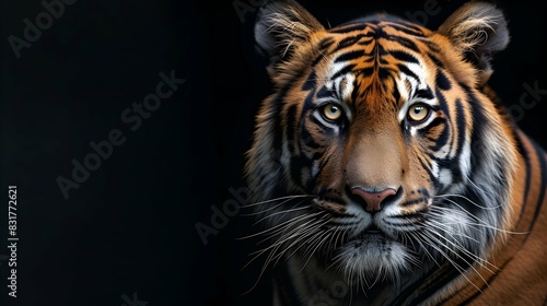 a cinematic and Dramatic portrait image for tiger © creative