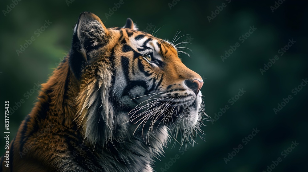 a cinematic and Dramatic portrait image for tiger a cinematic and Dramatic portrait image for tiger