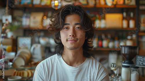 Korean boy portrait.