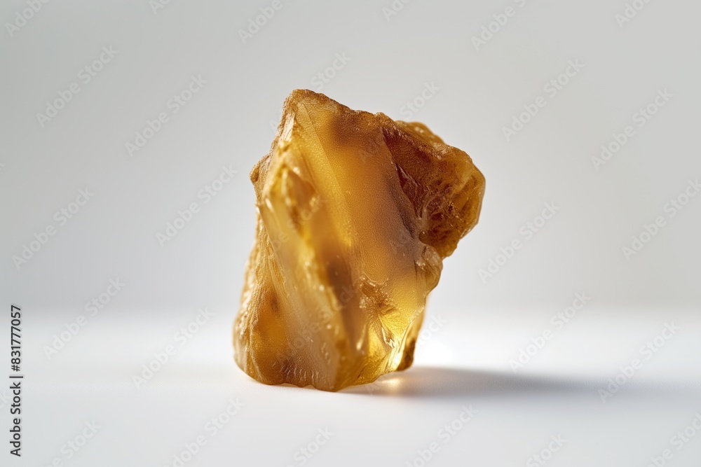 piece of golden nugget close up gold nugget on a white piece of golden nugget close up gold nugget on a white