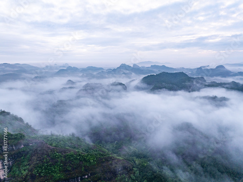 Longhu Mountain Scenery in Jiangxi  China