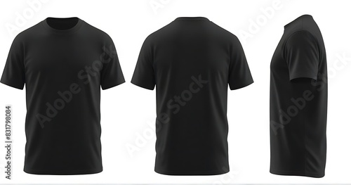 Effortlessly Cool Blank Black T-Shirts