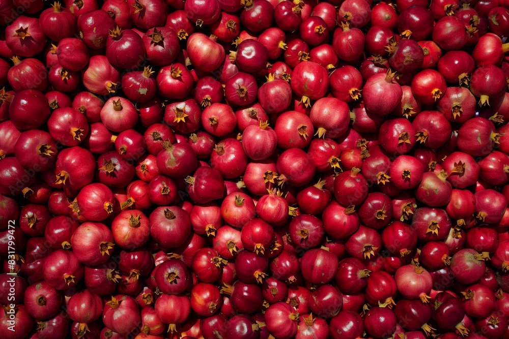 lots of pomegranates pomegranate background lots of pomegranates pomegranate background