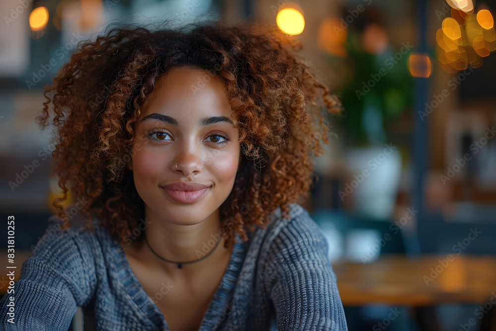 A close-up view of a person sitting at a table A close-up view of a person sitting at a table