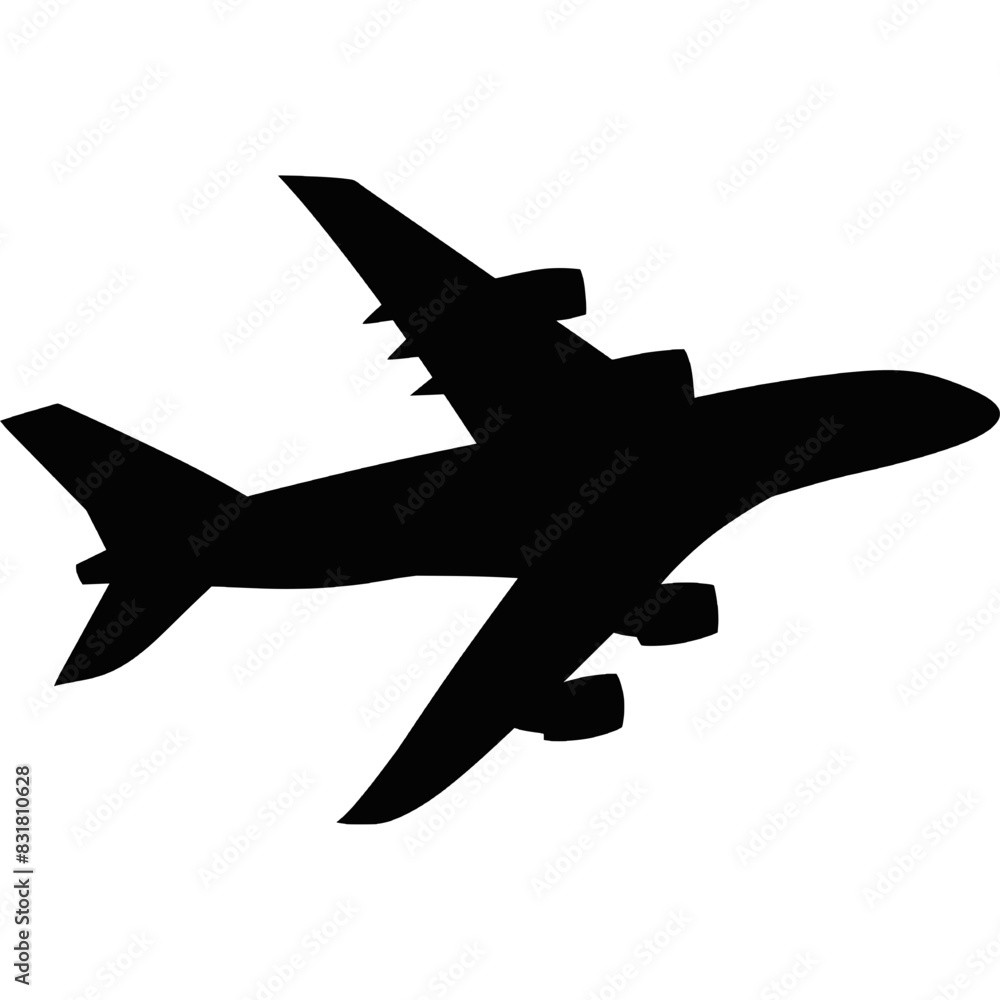 airplanes silhouettes. Planes: in flight, takeoff, running, landing. Aircraft silhouette in the sky. aircraft icon and set of passenger plane silhouette airplanes silhouettes. Planes: in flight, takeoff, running, landing. Aircraft silhouette in the sky. aircraft icon and set of passenger plane silhouette