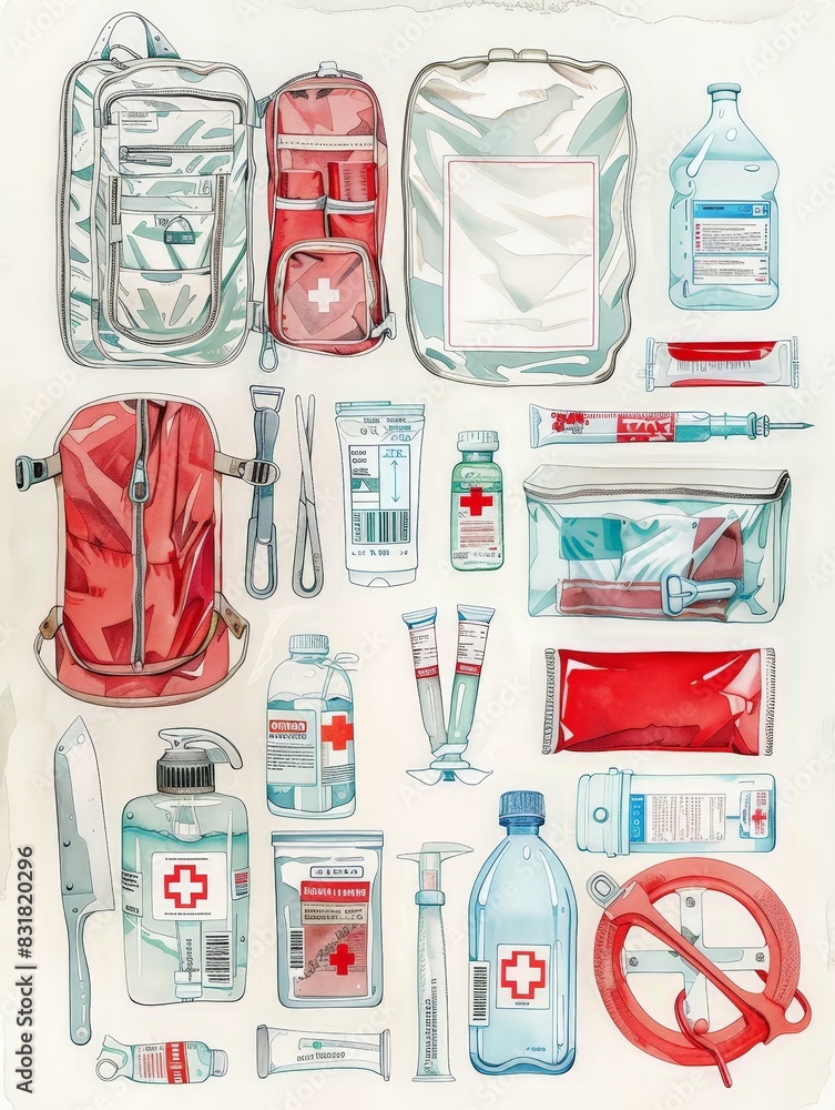 Visual Guide to a Complete First Aid Kit Visual Guide to a Complete First Aid Kit