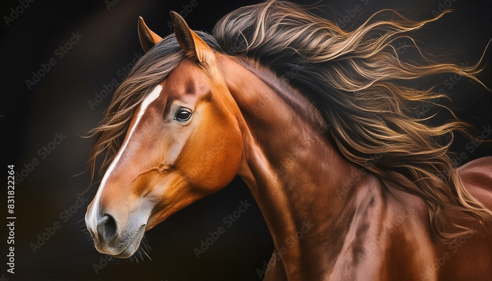 portrait of a horse