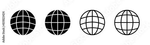 Web icon set. go to web icon. web click icon