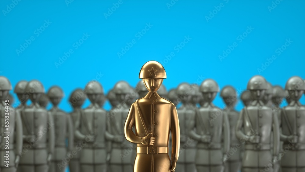 Obraz premium tin soldier