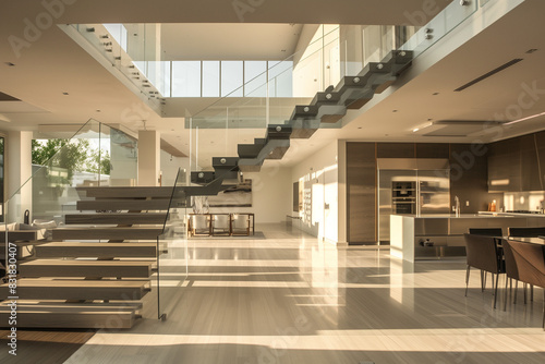 interior of a modern building