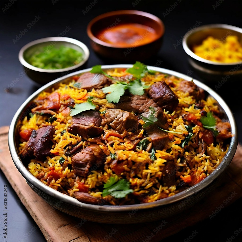 Pakistani cuisine rice dish Pakistani cuisine rice dish