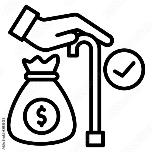 Retirement Plan Icon