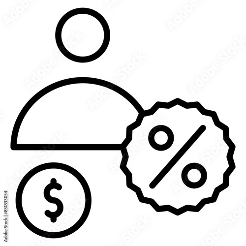 Employee Discounts Icon