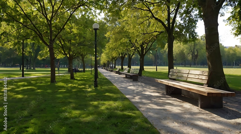 bench in the park