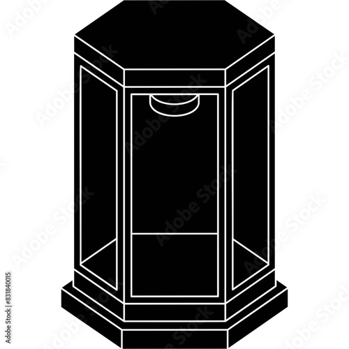 Shower Cabin Icon