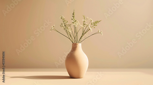 Wallpaper Mural A beautiful spring bouquet of colorful flowers in a glass vase brightens a table Torontodigital.ca