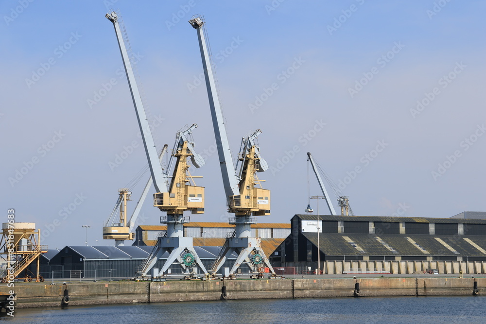 Fototapeta premium Port de Saint-Malo