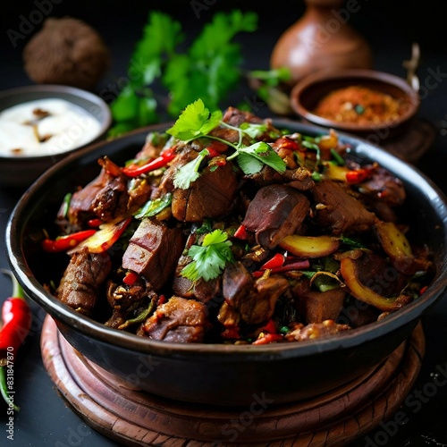 Wallpaper Mural spicy beef Torontodigital.ca