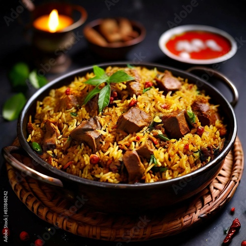 Wallpaper Mural mutton biryani Torontodigital.ca