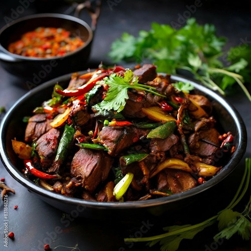 Wallpaper Mural Delicious Chinese Xinjiang Dish Stir-fry Torontodigital.ca