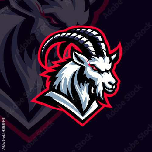 Wallpaper Mural Gaming Goat Logo Esport Torontodigital.ca