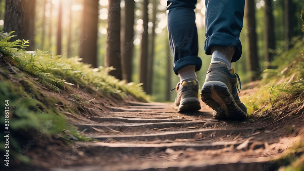 Steps to enjoy sports such as running and hiking Steps to enjoy sports such as running and hiking