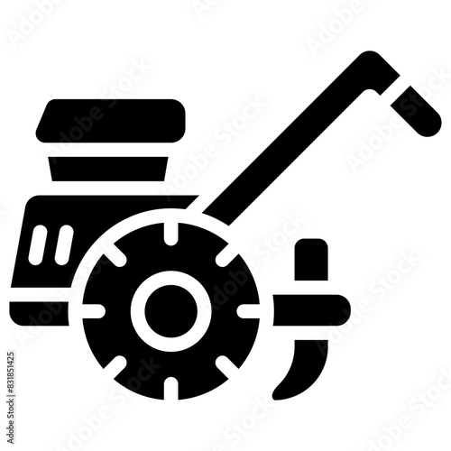 cultivator solid icon