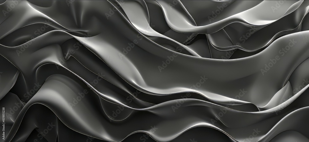 Obraz premium black satin background