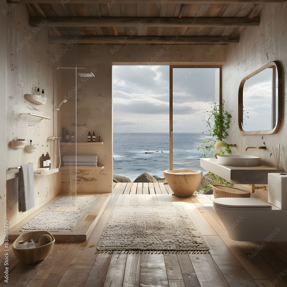 Fototapeta premium Bathroom Interior