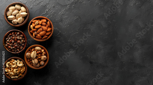 Indian Beans and Pulses in bowl ,generative ai photo