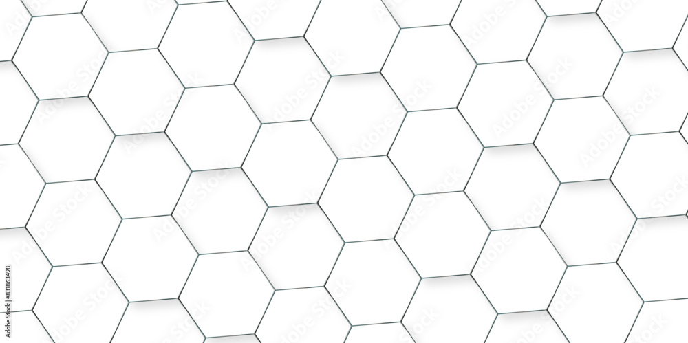 Abstract vector background with hexagonal wall hexagon polygonal pattern background. seamless bright white minimal abstract honeycomb background.
Abstract vector background with hexagonal wall hexagon polygonal pattern background. seamless bright white minimal abstract honeycomb background.