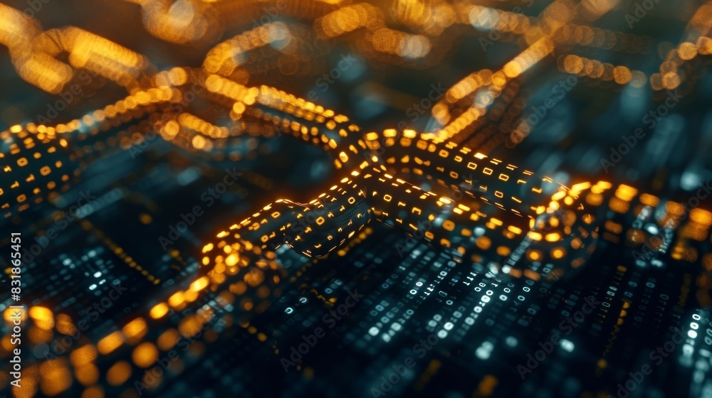 An illustration of a digital currency being transferred instantly through blockchain technology showcasing the speed and efficiency of this new system. An illustration of a digital currency being transferred instantly through blockchain technology showcasing the speed and efficiency of this new system.