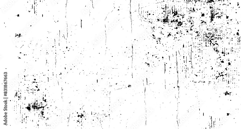 Distressed line sketch grunge textures